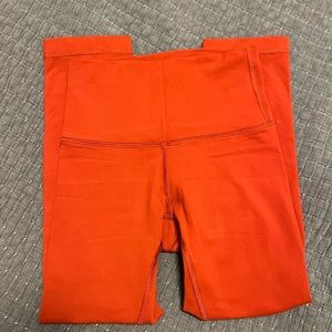 Lululemon red leggings